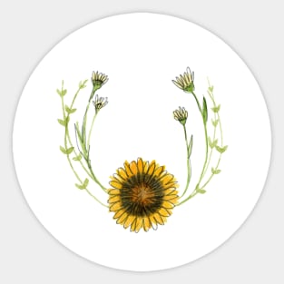 Floral Arrangement Sticker